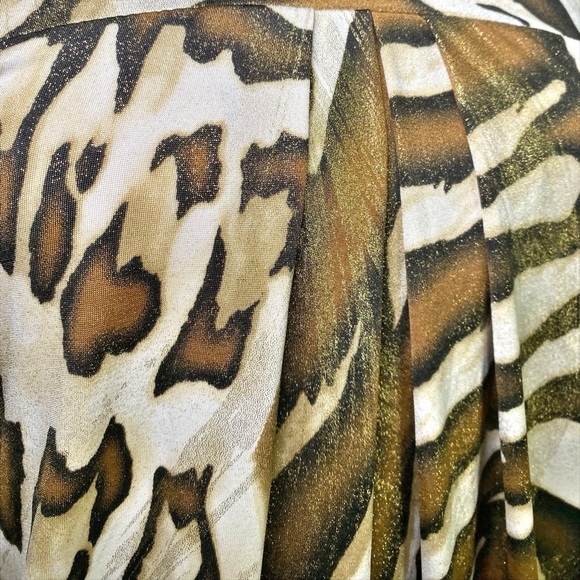 Dasuk Designs Shimmer Animal Print Tank Top - Picture 14 of 14